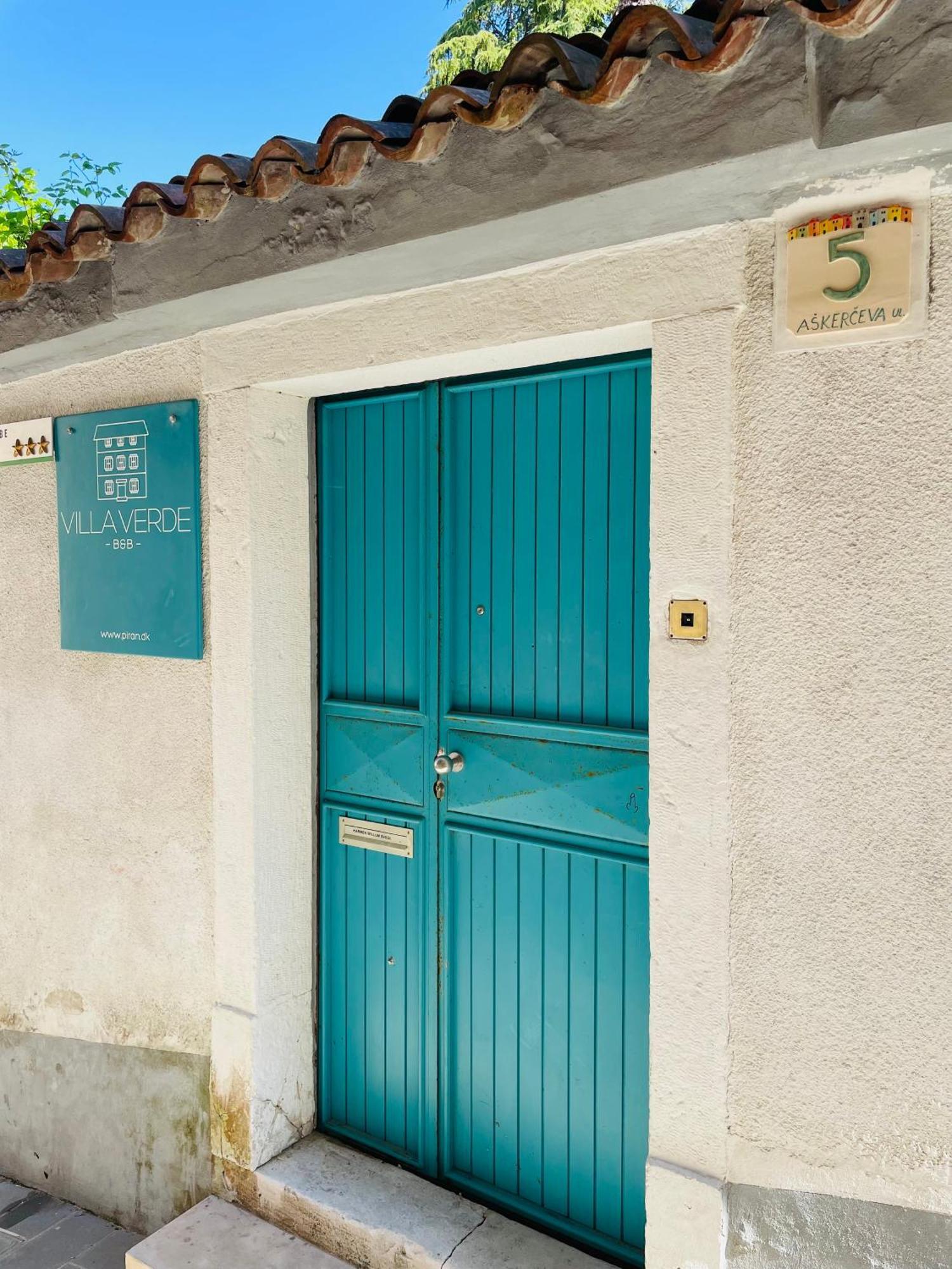 Villa Verde Piran, Authentic Mediterranean Stay Екстер'єр фото